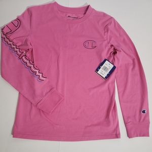 Unixez champion t-shirt short sleeve pink size M ..